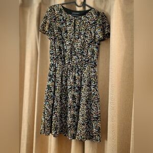 Cute Floral Mini Dress XS-S